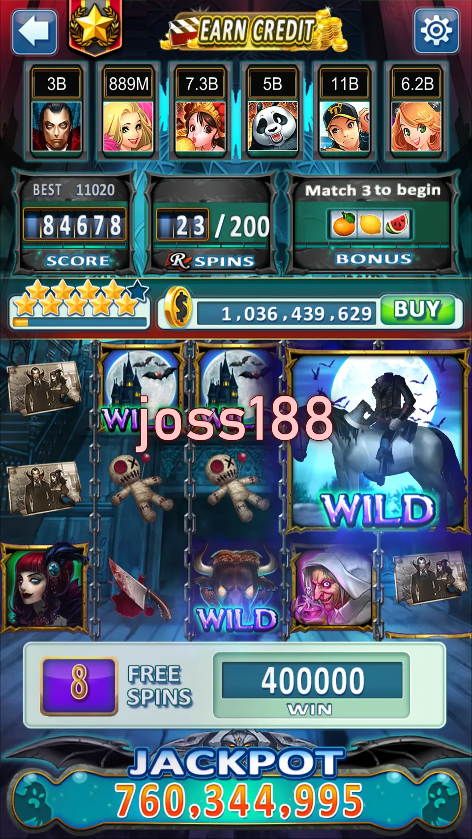 joss188 Masuk